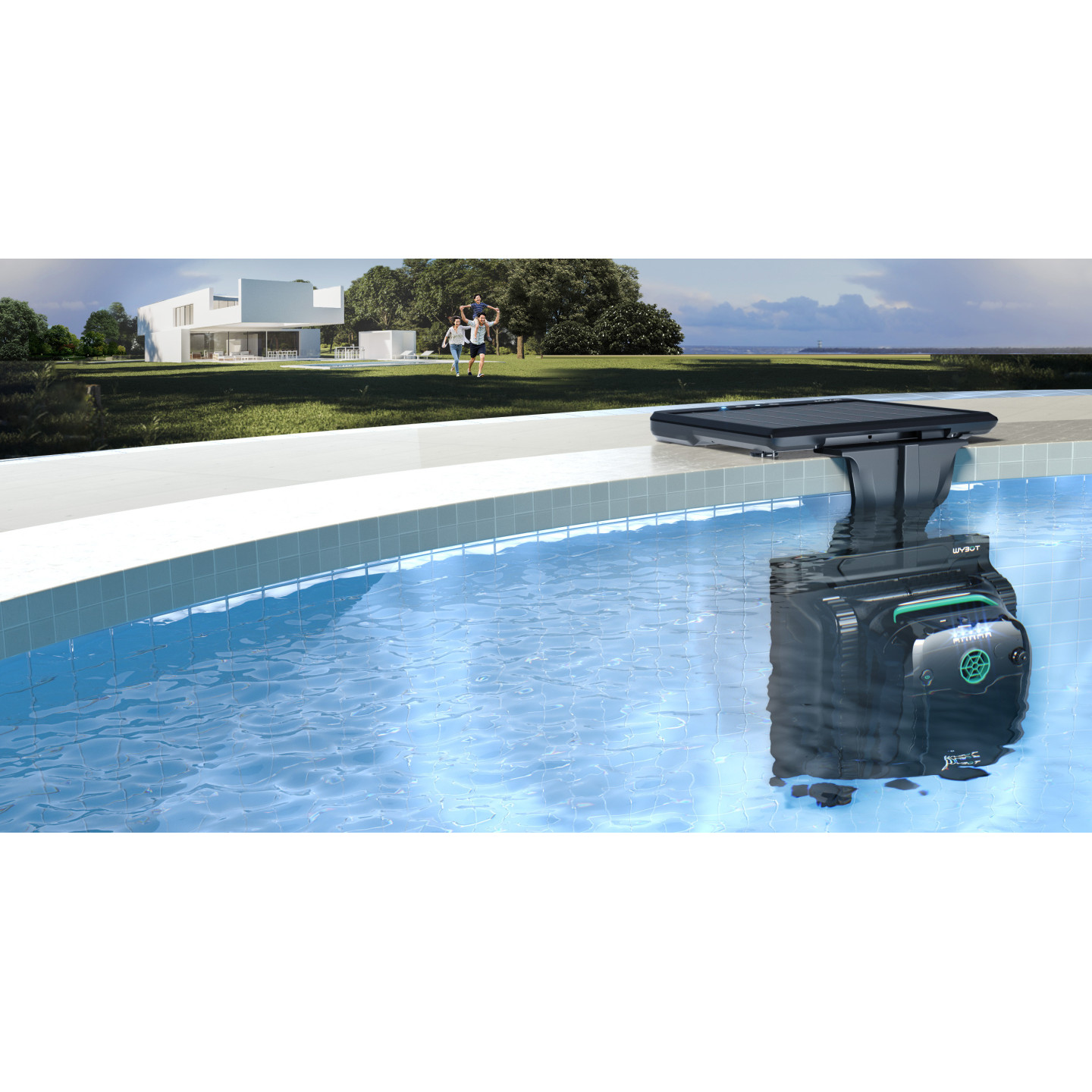 Limpiador piscina Wybot S2 Solar Vision