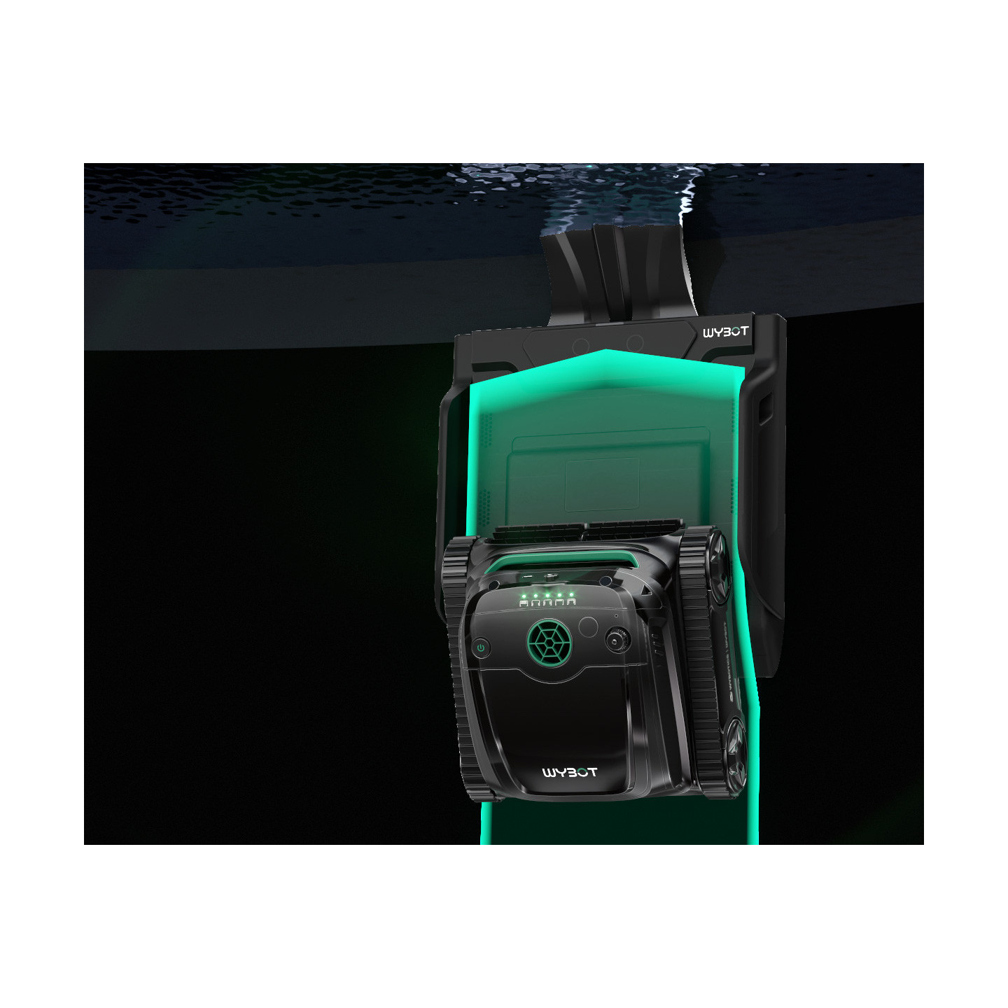 Limpiador piscina Wybot S2 Solar Vision