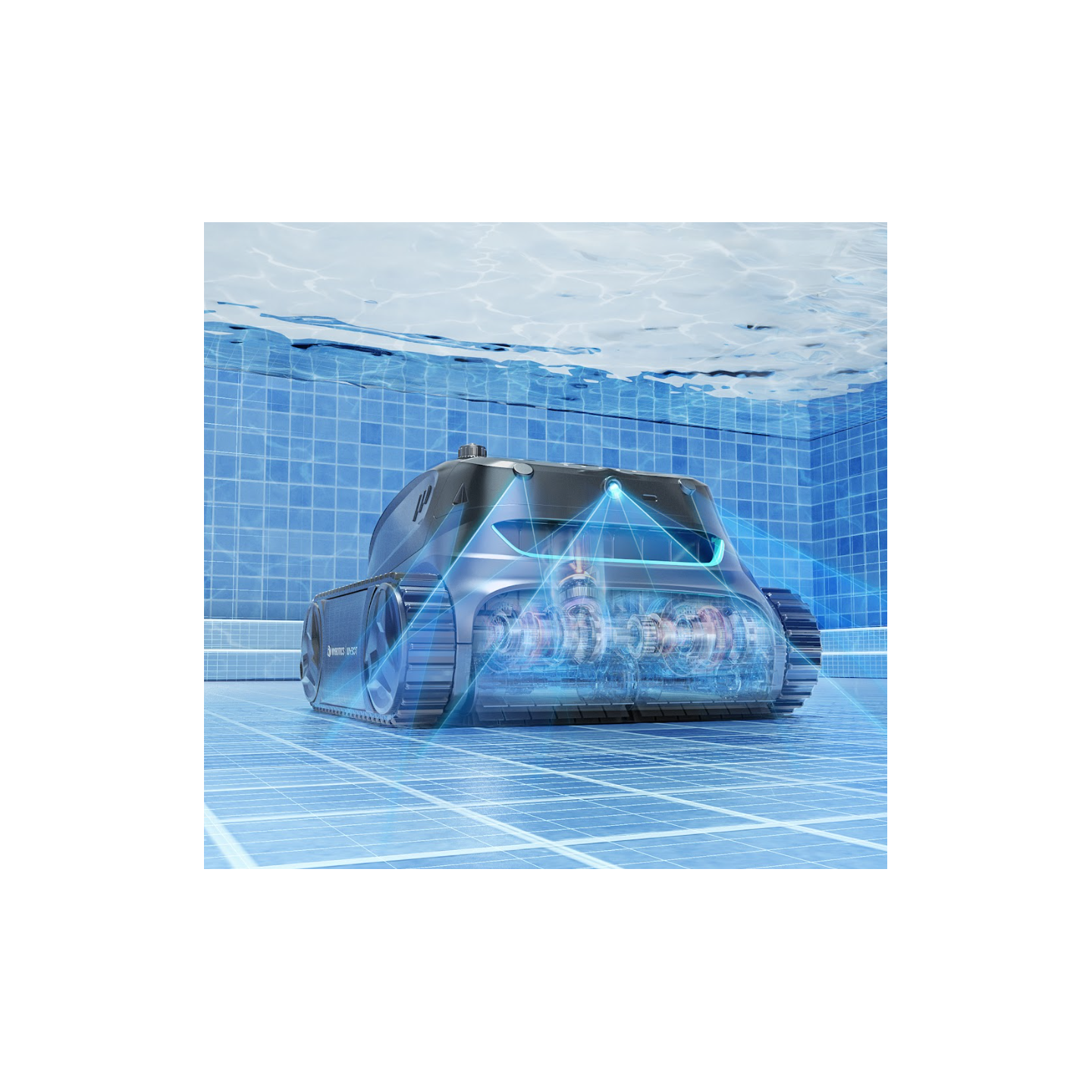 Limpiador piscina Wybot S2 Solar Vision