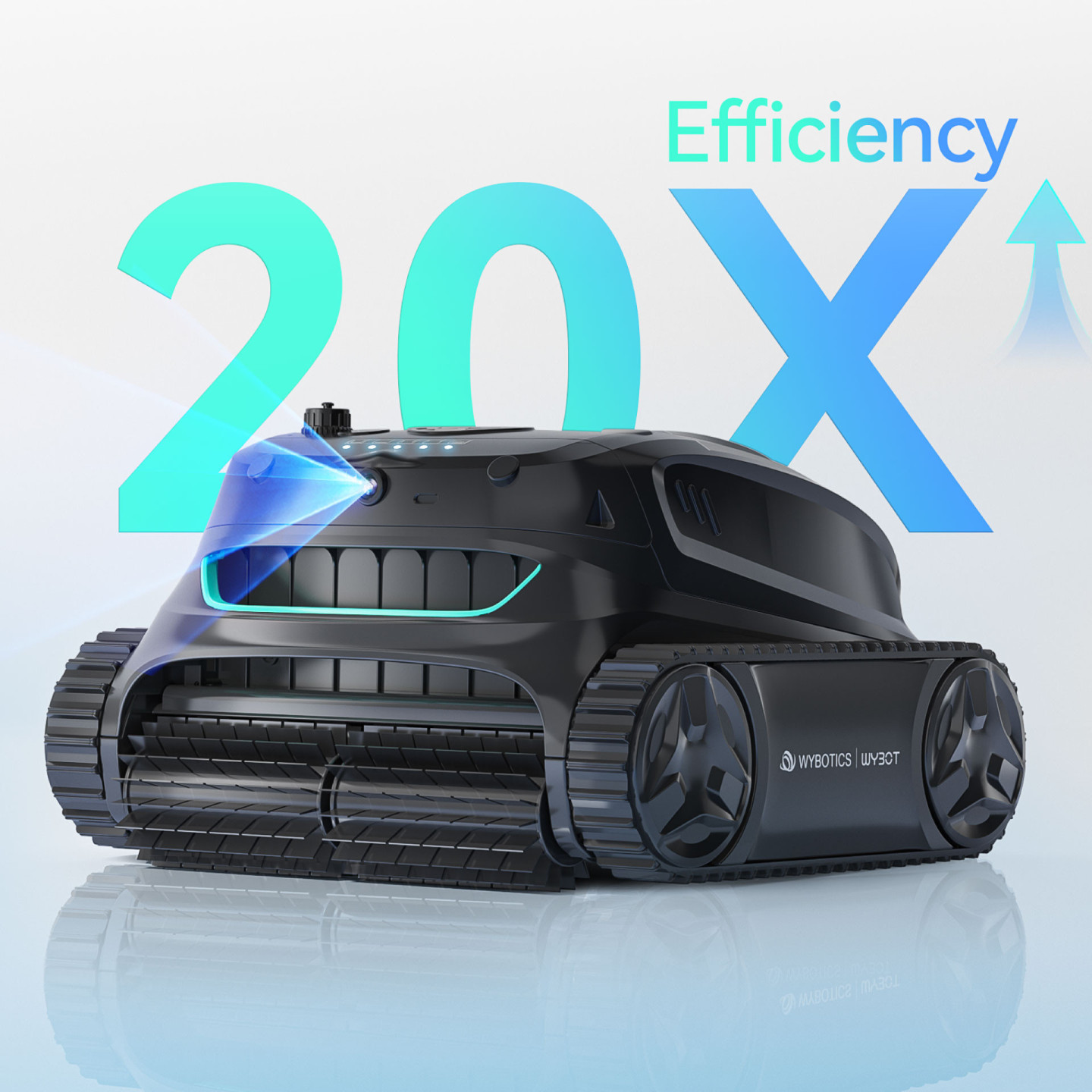 Limpiador piscina Wybot S2 Solar Vision